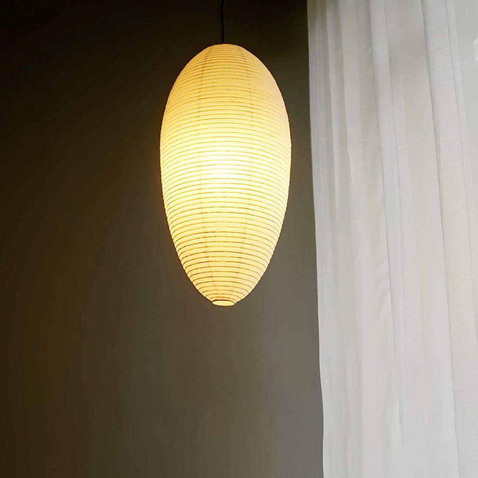 Washi Paper Chestnut Pendant Lamp - Vakkerlight