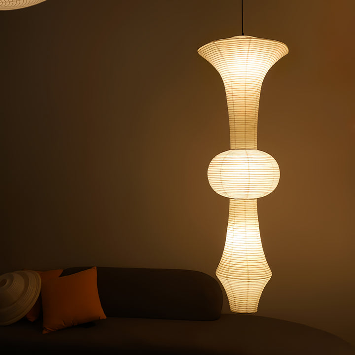 Washi Paper E Pendant Light - Vakkerlight