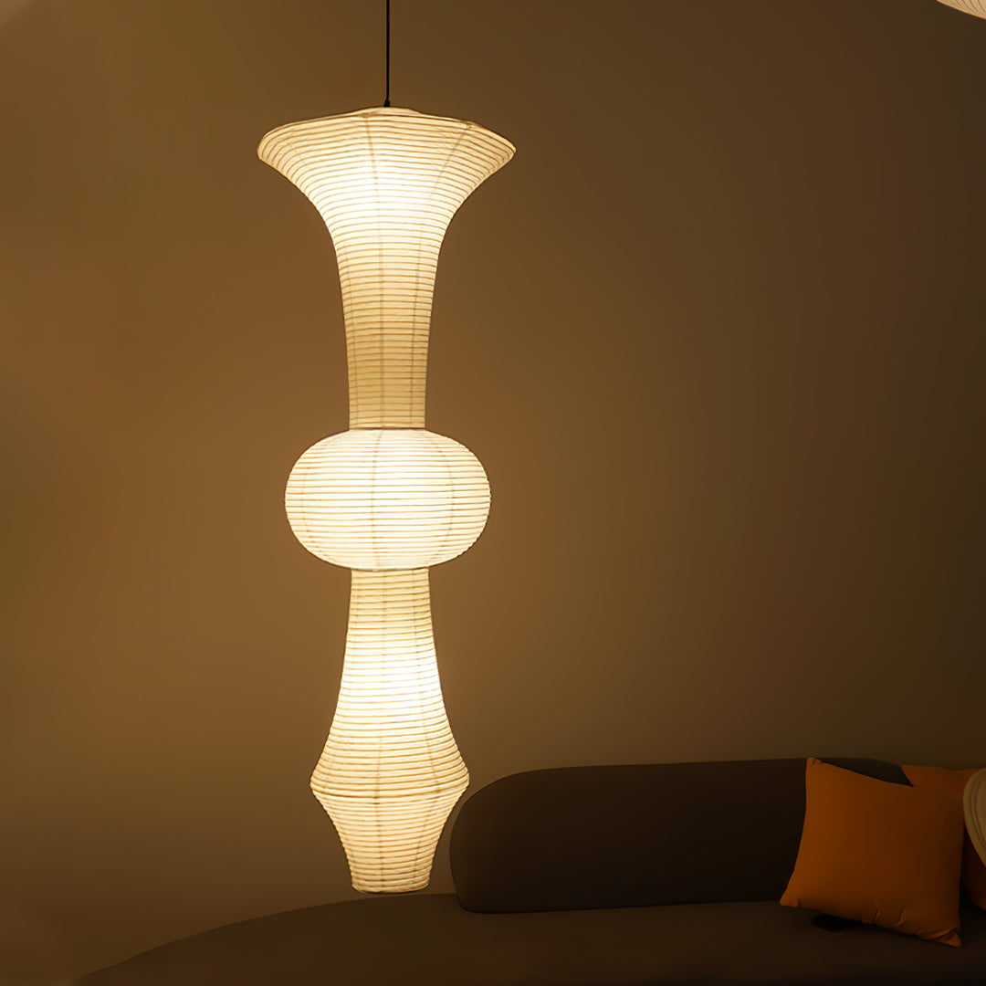 Washi Paper E Pendant Light - Vakkerlight