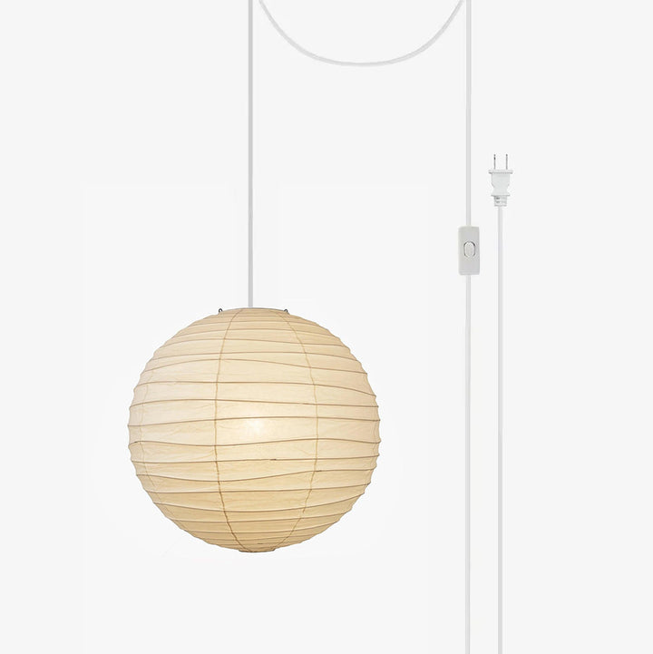 Washi Paper Pendant Swag Lamp - Vakkerlight