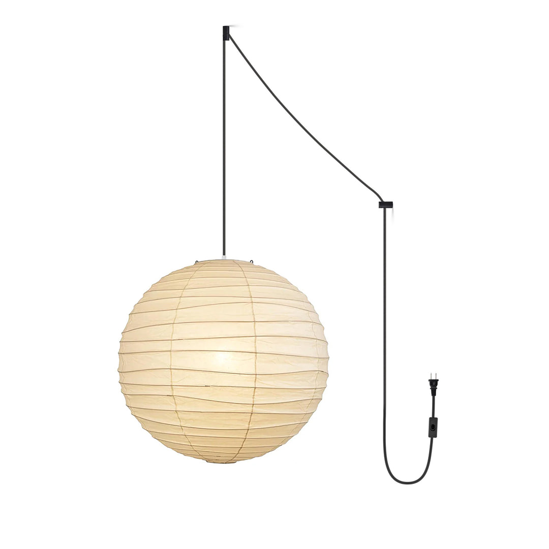 Washi Paper Pendant Swag Lamp - Vakkerlight