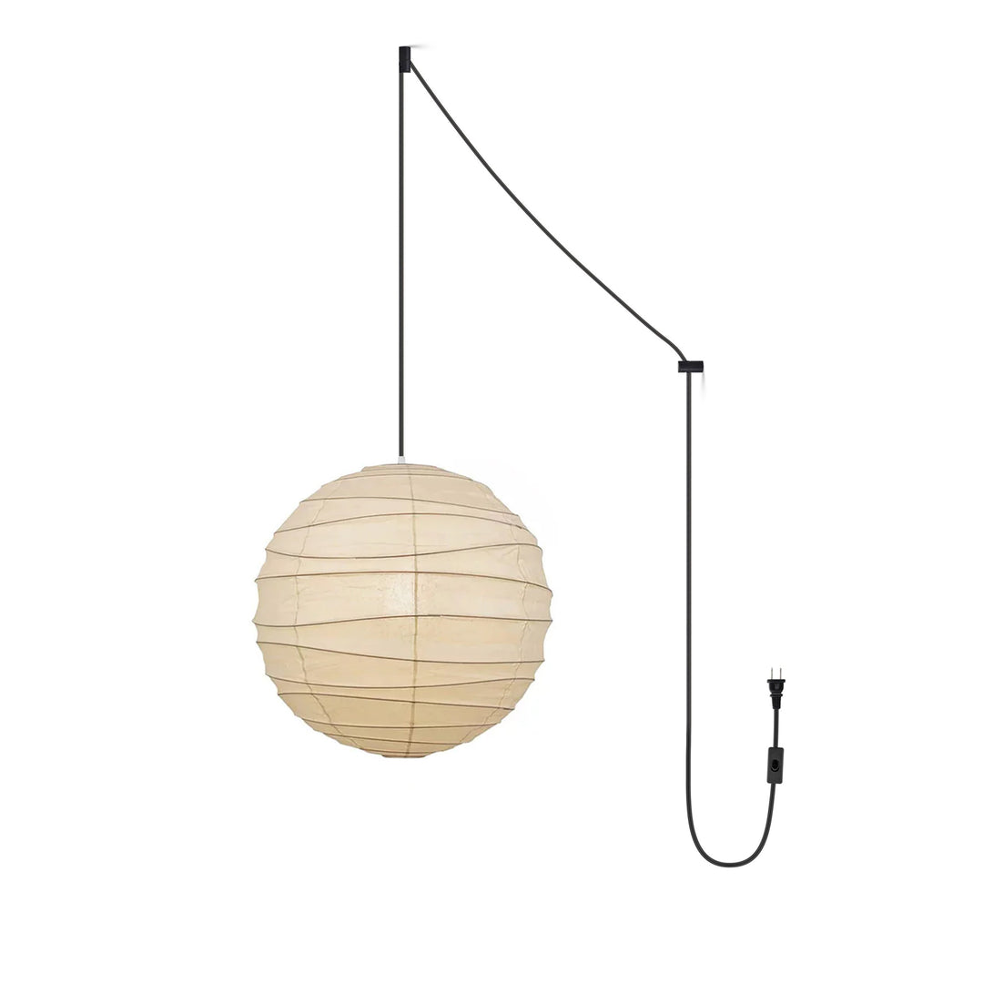 Washi Paper Pendant Swag Lamp - Vakkerlight