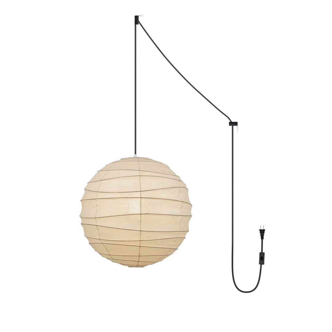 Washi Paper Pendant Swag Lamp - Vakkerlight