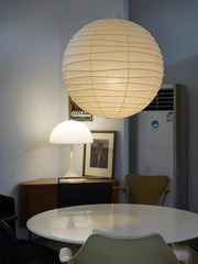 Washi Paper Pendant Swag Lamp