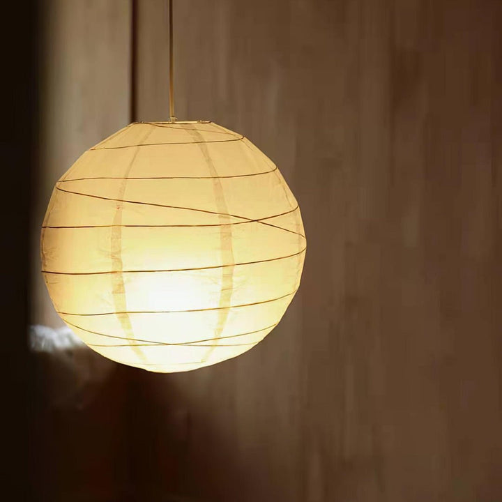 Washi Paper Pendant Swag Lamp - Vakkerlight