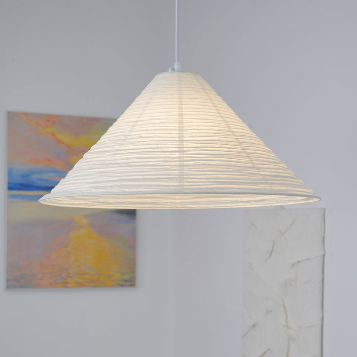 Washi Paper Pyramid Pendant Lamp - Vakkerlight