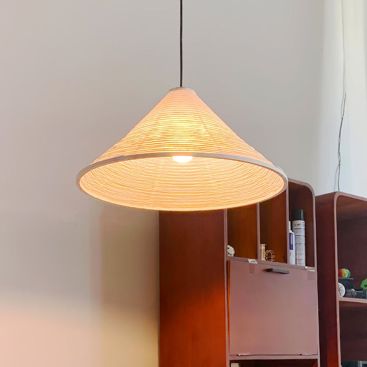 Washi Paper Pyramid Pendant Lamp - Vakkerlight