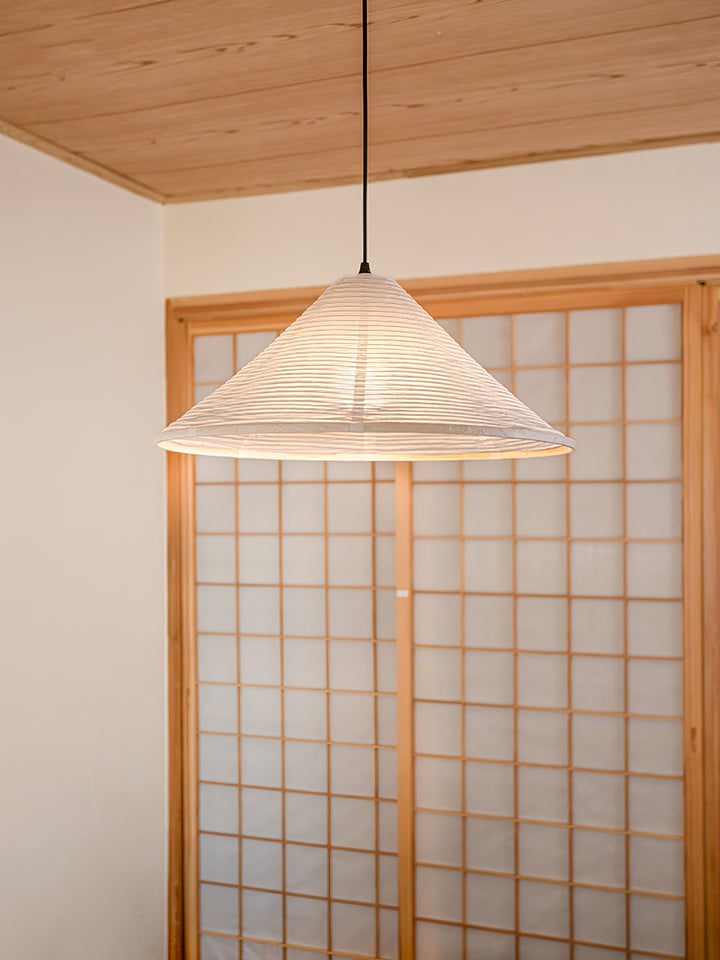 Washi Paper Pyramid Pendant Lamp - Vakkerlight