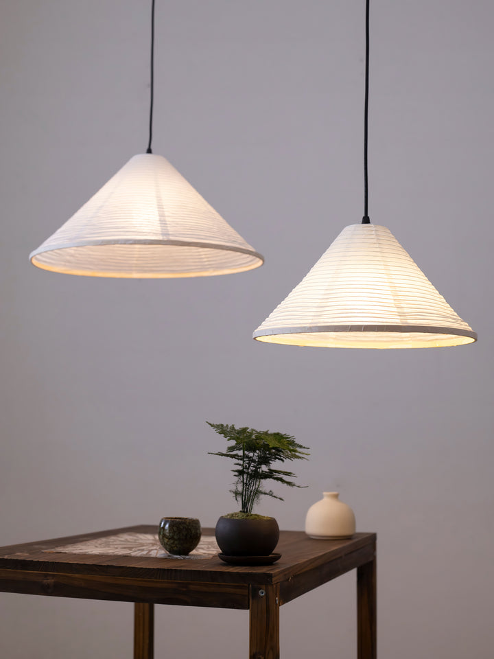 Washi Paper Pyramid Pendant Lamp - Vakkerlight