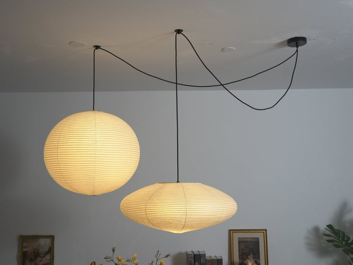 Washi Paper Whimsy Pendant Lamp - Vakkerlight