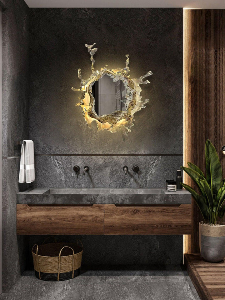 Water Drop Mirror Wall Lamp - Vakkerlight