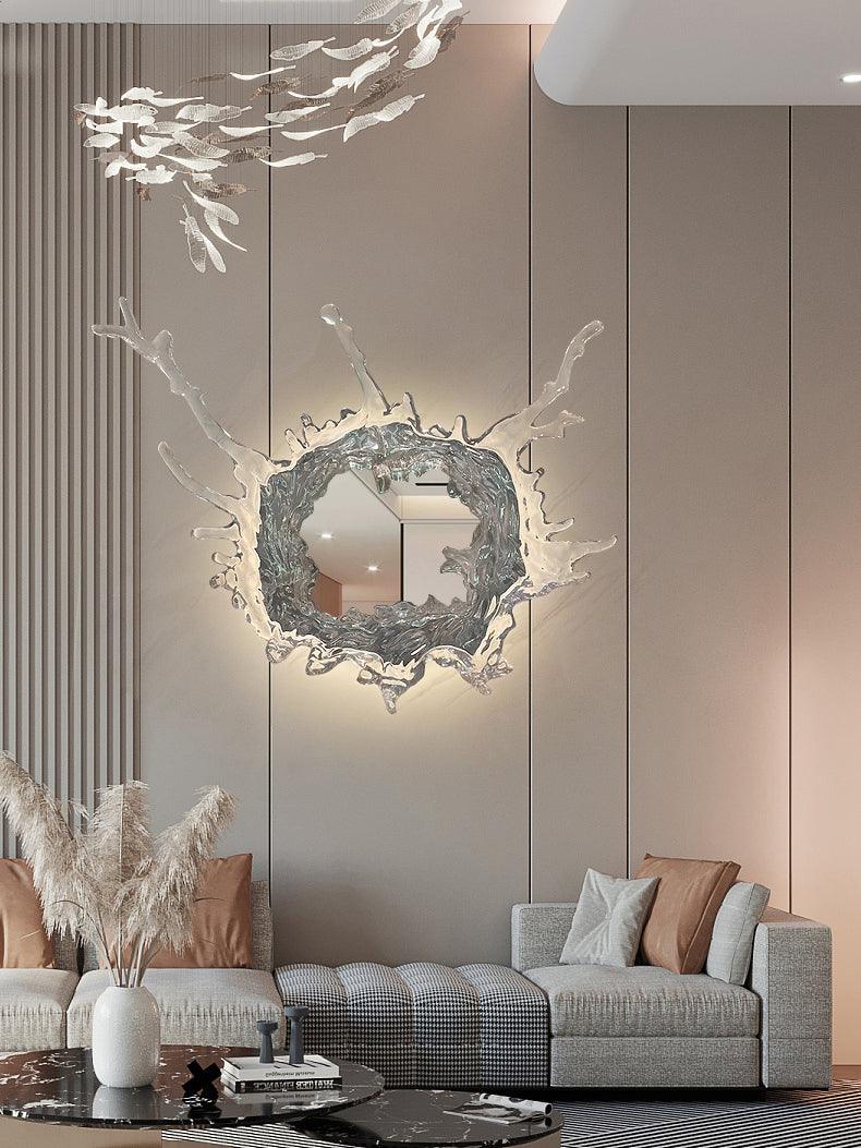 Water Drop Mirror Wall Lamp - Vakkerlight