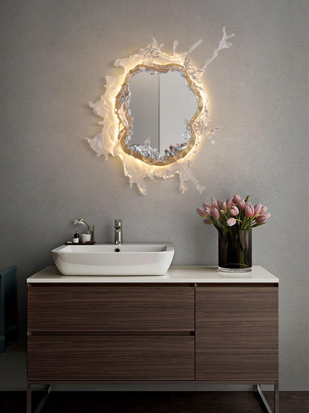 Water Drop Mirror Wall Lamp - Vakkerlight