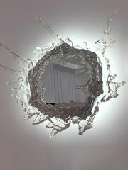 Water Drop Mirror Wall Lamp