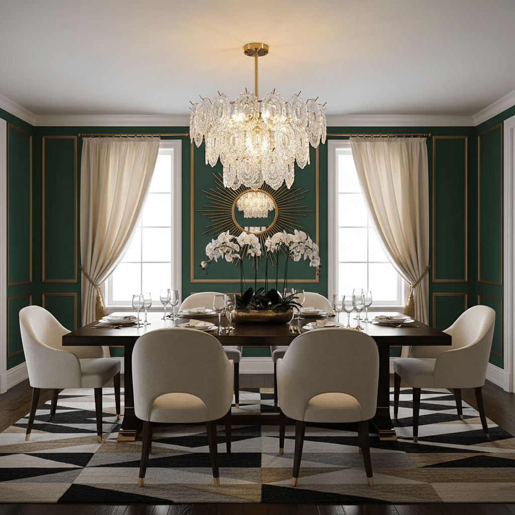 Wave Glass Chandelier - Vakkerlight