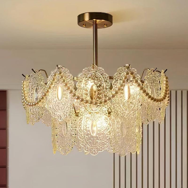 Wave Pearl Chandelier - Vakkerlight