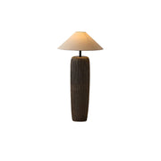 Weathered Wood Grain Floor Lamp - Vakkerlight