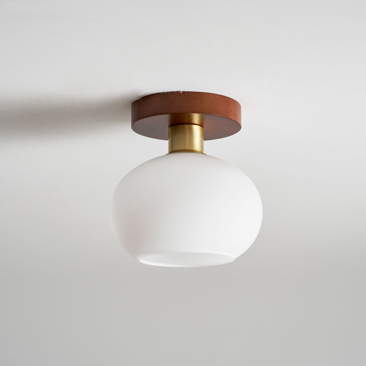 White Shell Ceiling Lamp - Vakkerlight