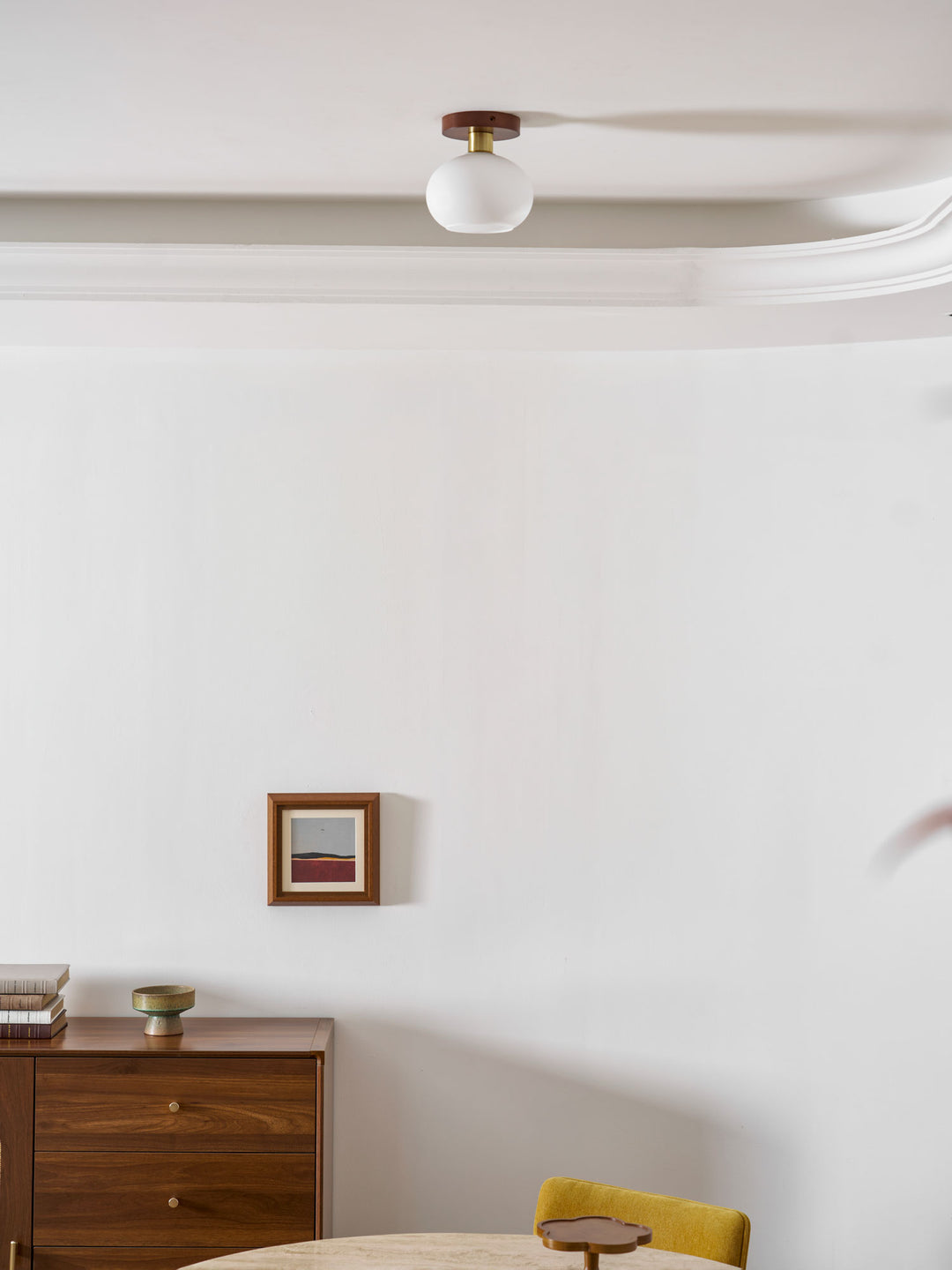 White Shell Ceiling Lamp - Vakkerlight