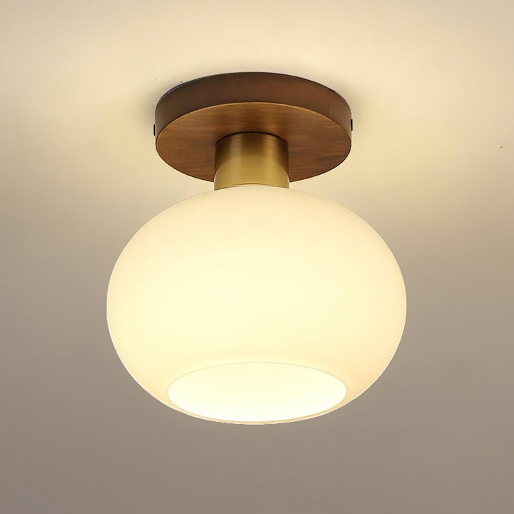 White Shell Ceiling Lamp - Vakkerlight