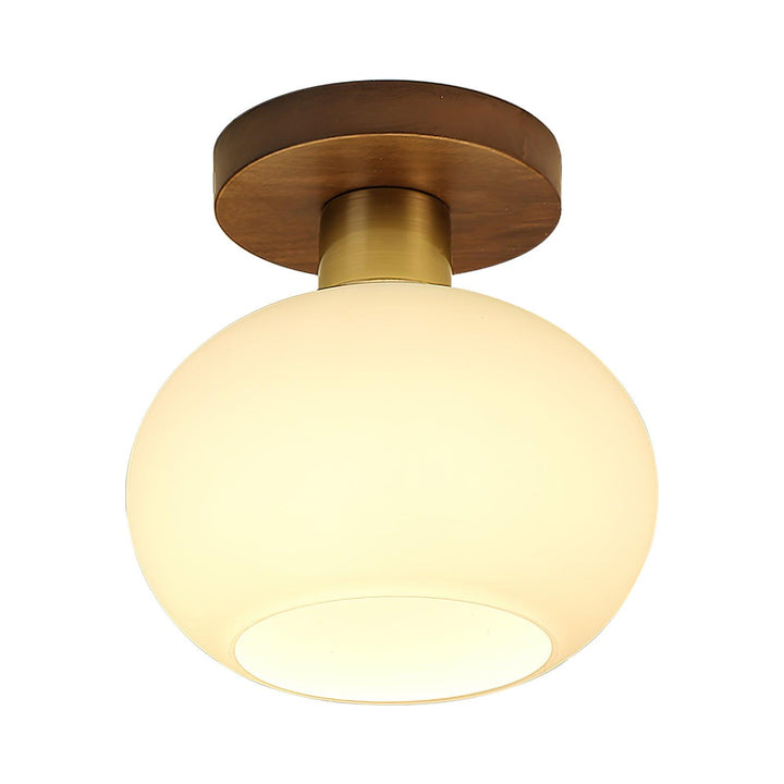 White Shell Ceiling Lamp - Vakkerlight