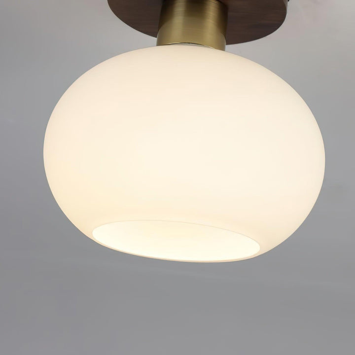 White Shell Ceiling Lamp - Vakkerlight