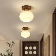 White Shell Ceiling Lamp - Vakkerlight