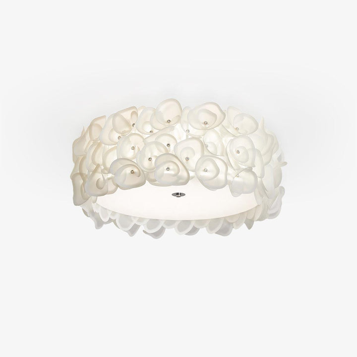 White Hydrangea Ceiling Lamp - Vakkerlight