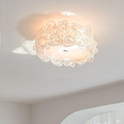 White Hydrangea Ceiling Lamp - Vakkerlight