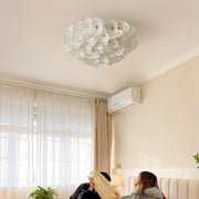 White Hydrangea Ceiling Lamp - Vakkerlight