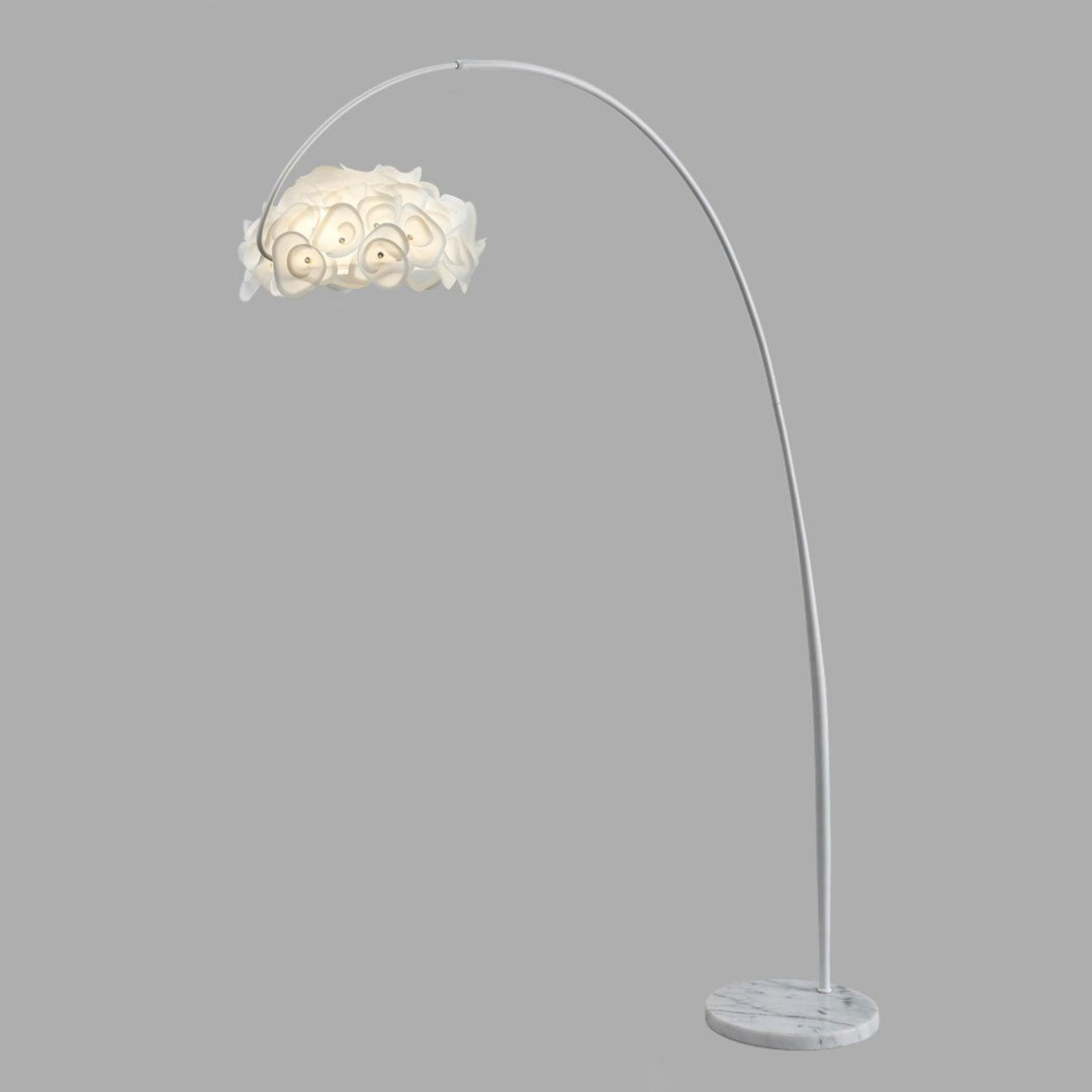 White Hydrangea Floor Lamp - Vakkerlight