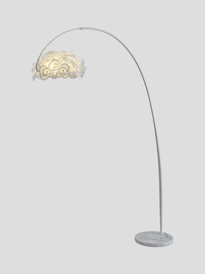 White Hydrangea Floor Lamp - Vakkerlight