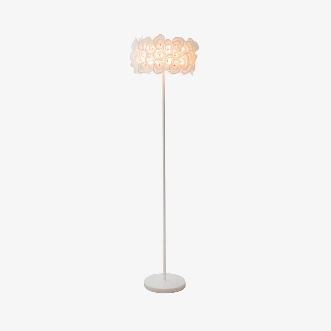 White Hydrangea Floor Lamp - Vakkerlight