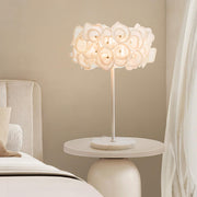 White Hydrangea Table Lamp - Vakkerlight