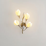 White Porcelain Magnolia Wall Lamp - Vakkerlight