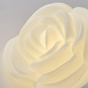 White Rose Shaped LED Table Lamp - Vakkerlight