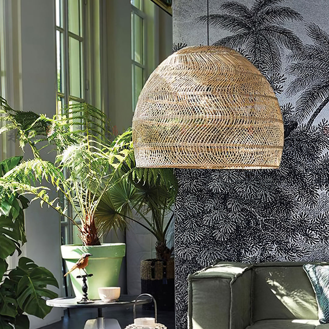 Wicker Pendant Lamp - Vakkerlight