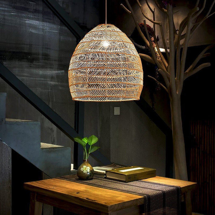 Wicker Pendant Lamp - Vakkerlight