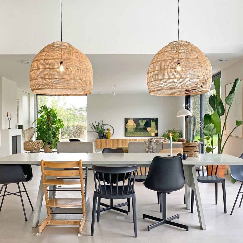 Wicker Pendant Lamp - Vakkerlight