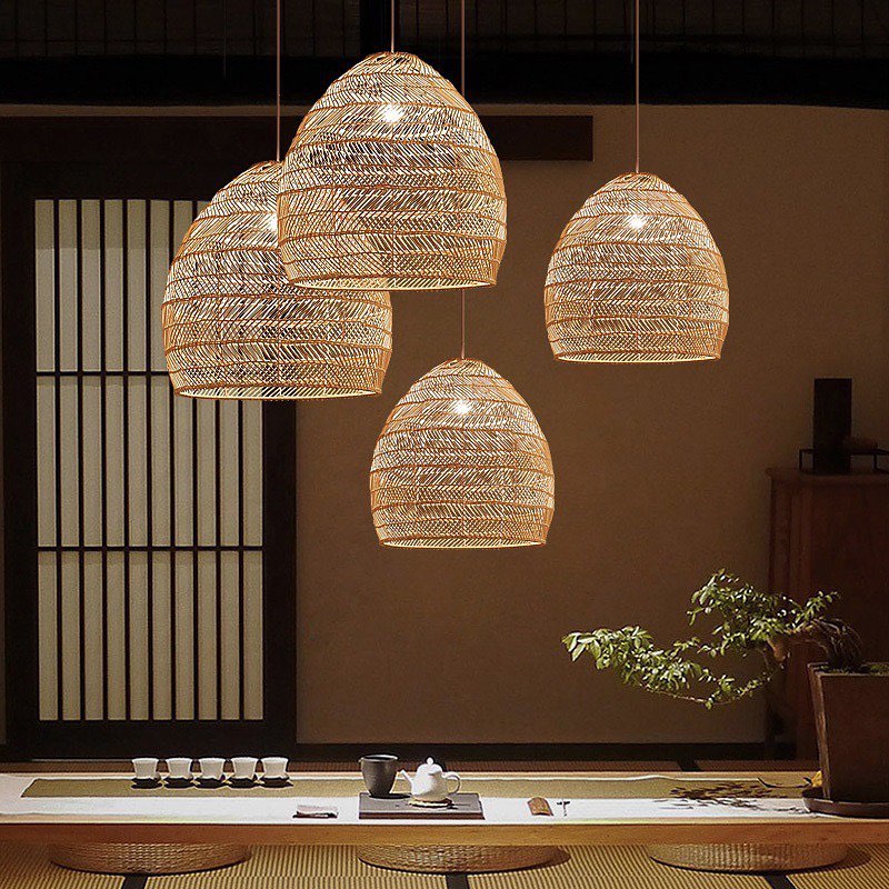 Wicker Pendant Lamp - Vakkerlight