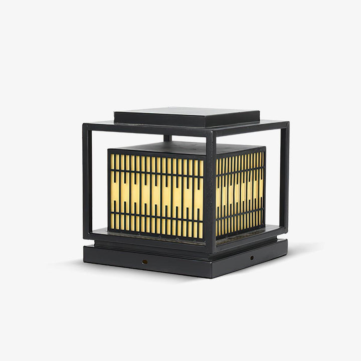 Window Grille Outdoor Post Light - Vakkerlight