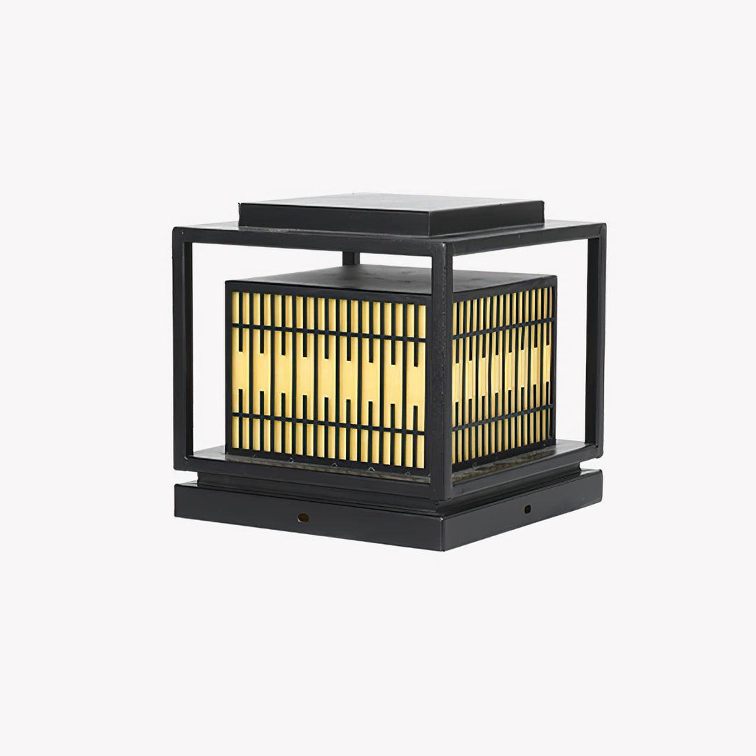 Window Grille Outdoor Post Light - Vakkerlight