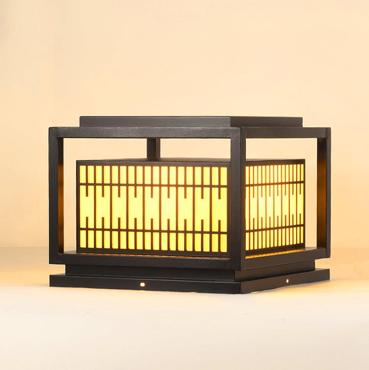 Window Grille Outdoor Post Light - Vakkerlight