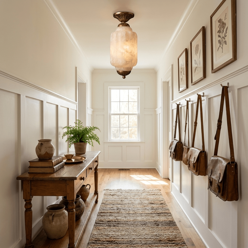 Windsor Alabaster Flush Mount Light - Vakkerlight