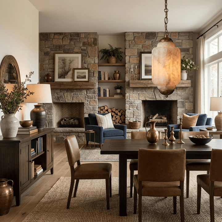 Windsor Alabaster Lantern Pendant Lamp - Vakkerlight