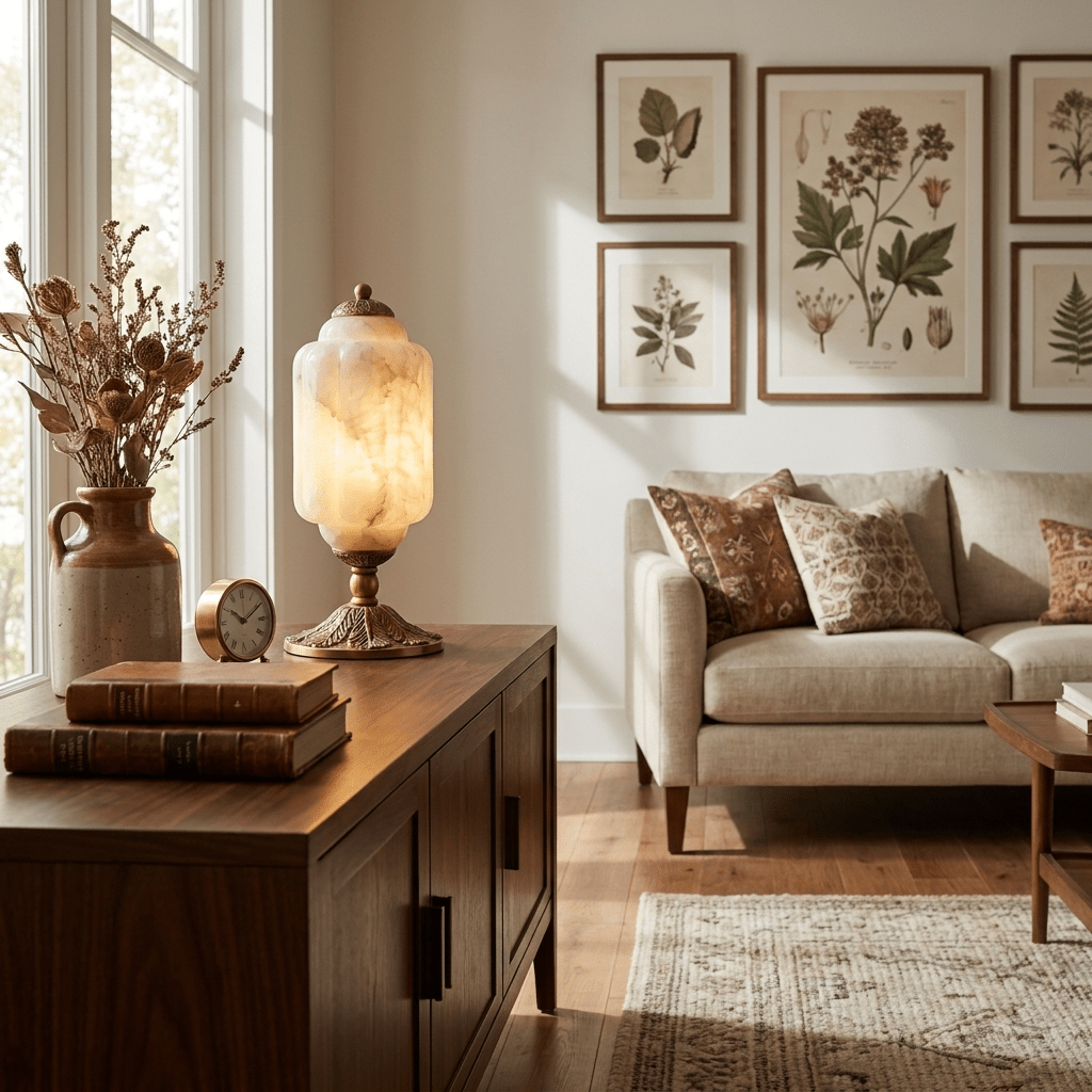 Windsor Alabaster Table Lamp - Vakkerlight