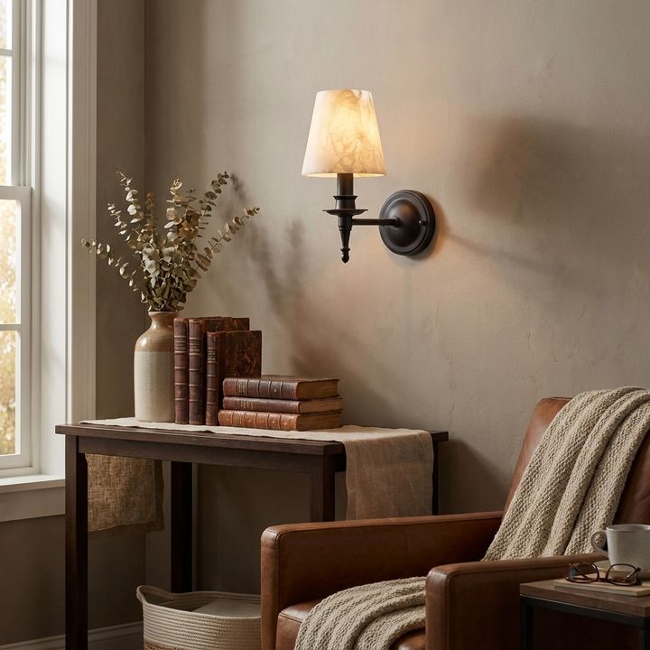 Windsor Alabaster Wall Sconce