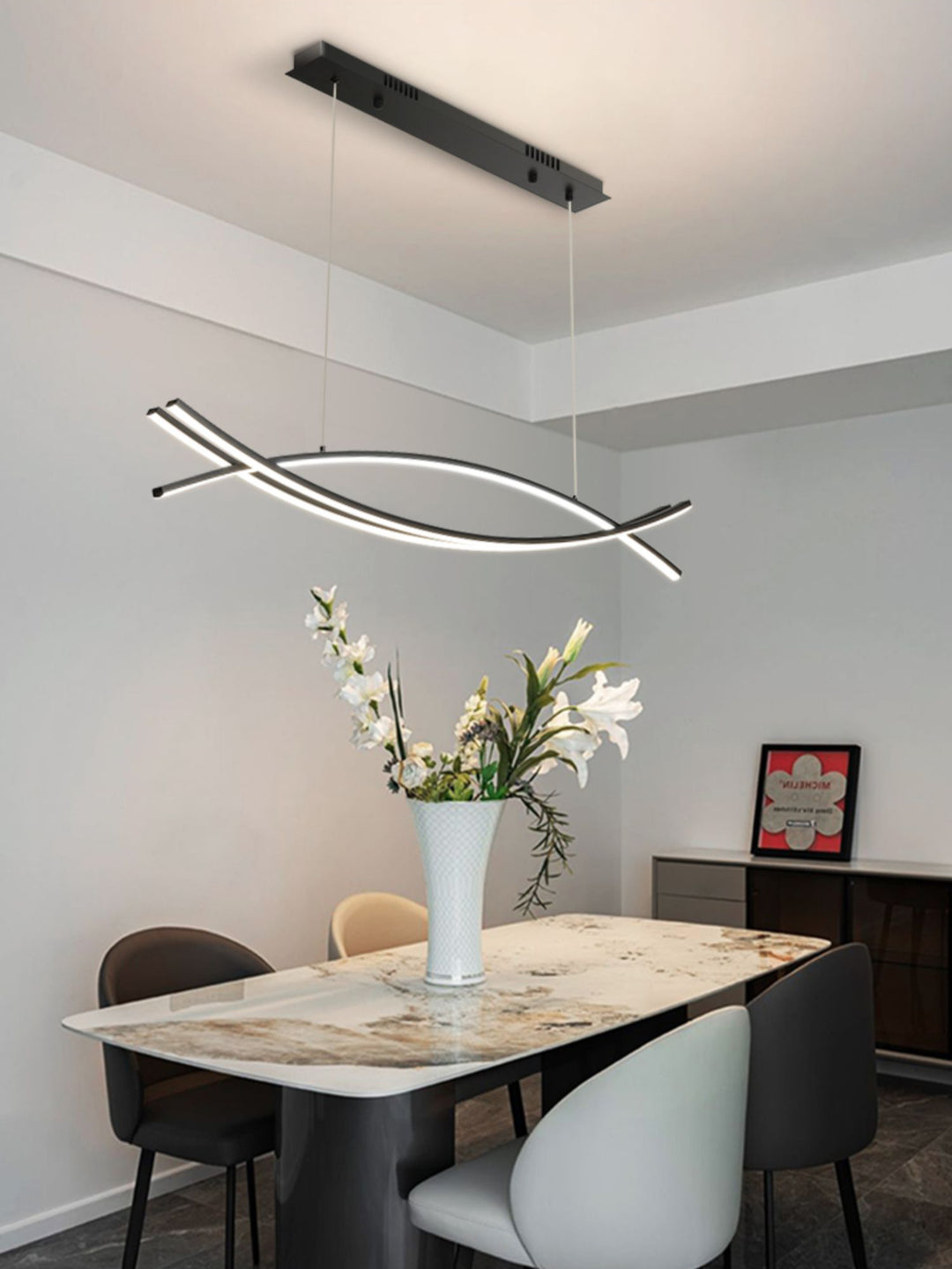 Wishbone LED Chandelier - Vakkerlight