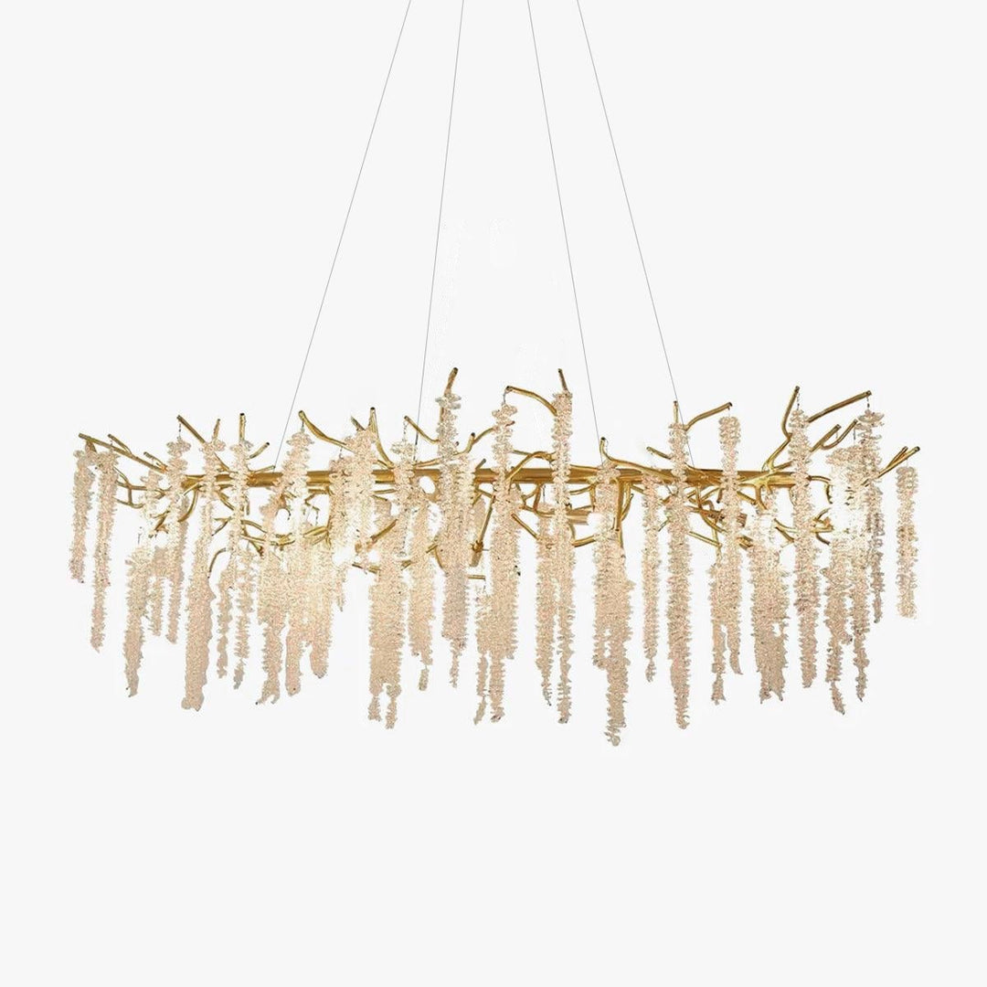 Wisteria Flower Crystal Chandelier - Vakkerlight