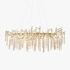 Wisteria Flower Crystal Chandelier